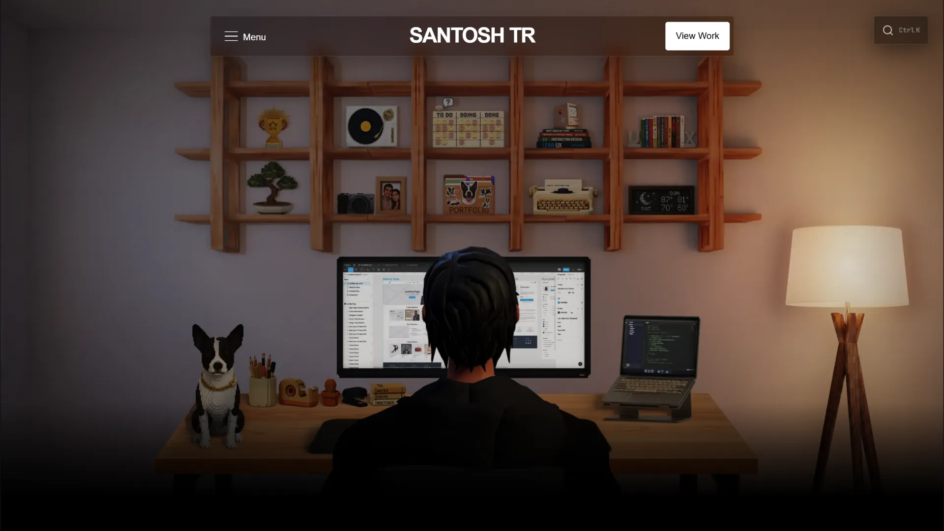 Interactive 3D Portfolio